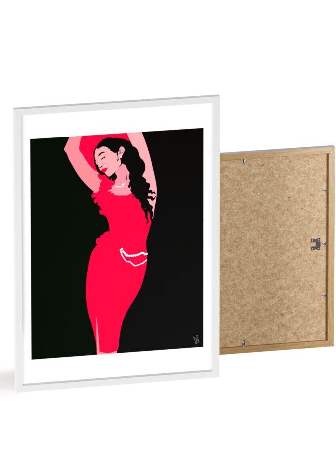 Goddess Poster, Framed