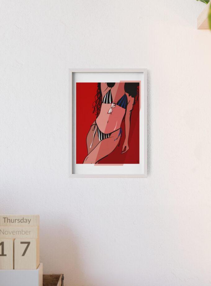 Where Are My Glasses? Poster, Framed