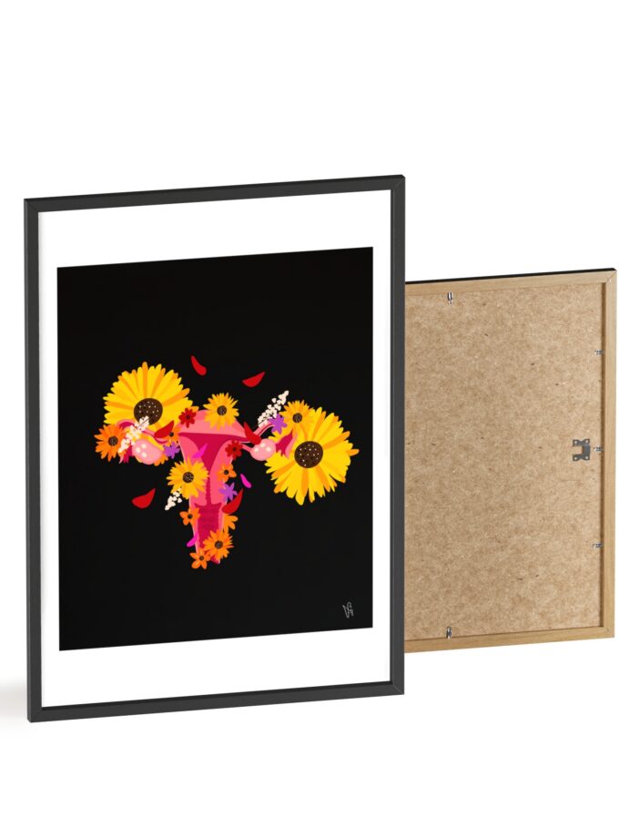 Nature Is Healing Poster, Framed