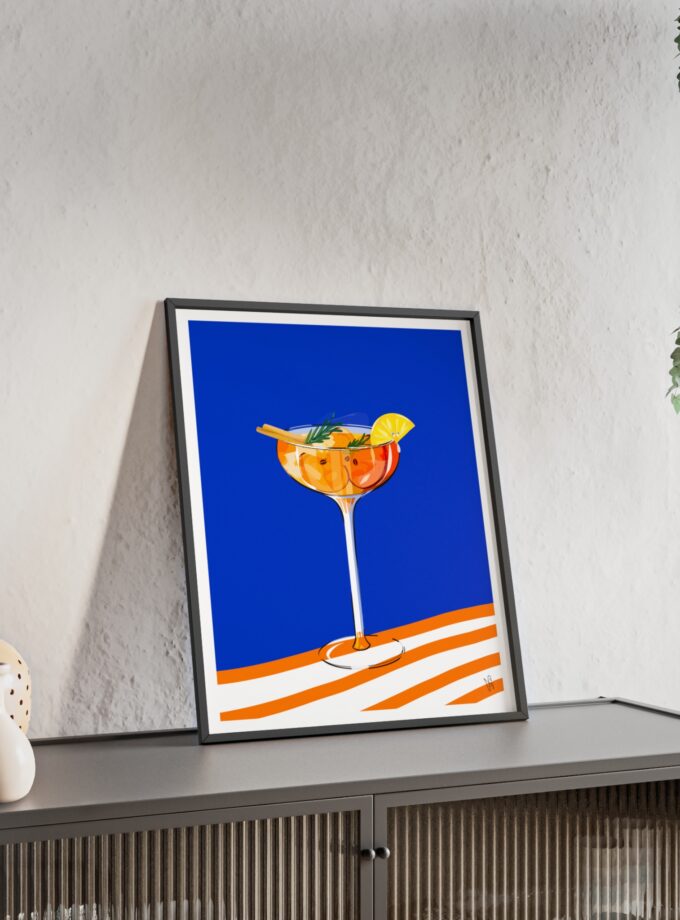 Apple Cider Poster, Framed