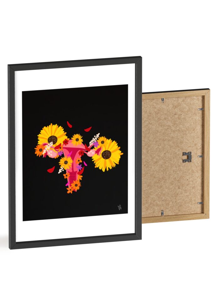 Nature Is Healing Poster, Framed