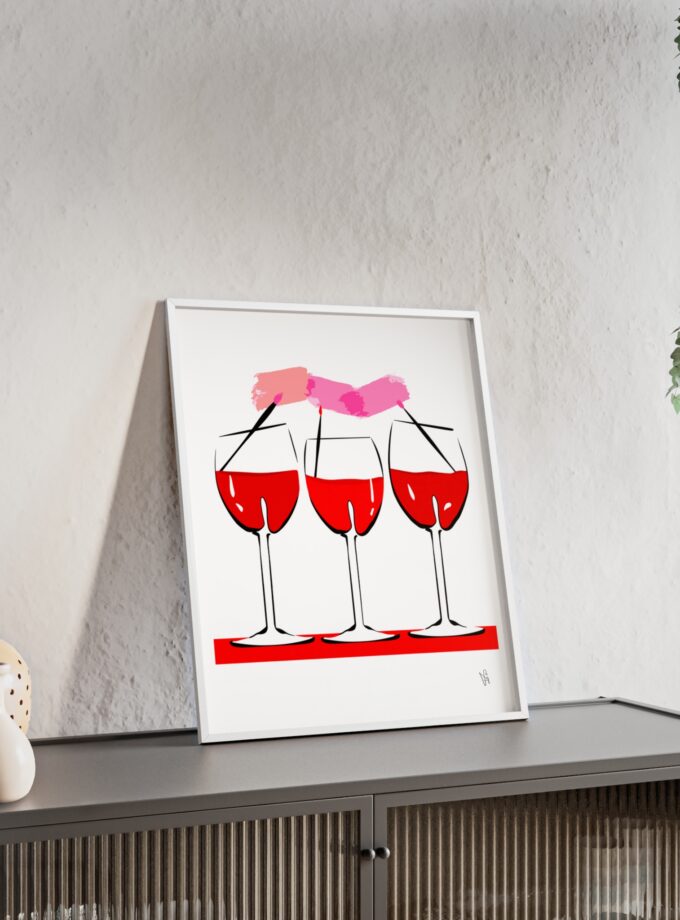 It's A Date Poster, Framed