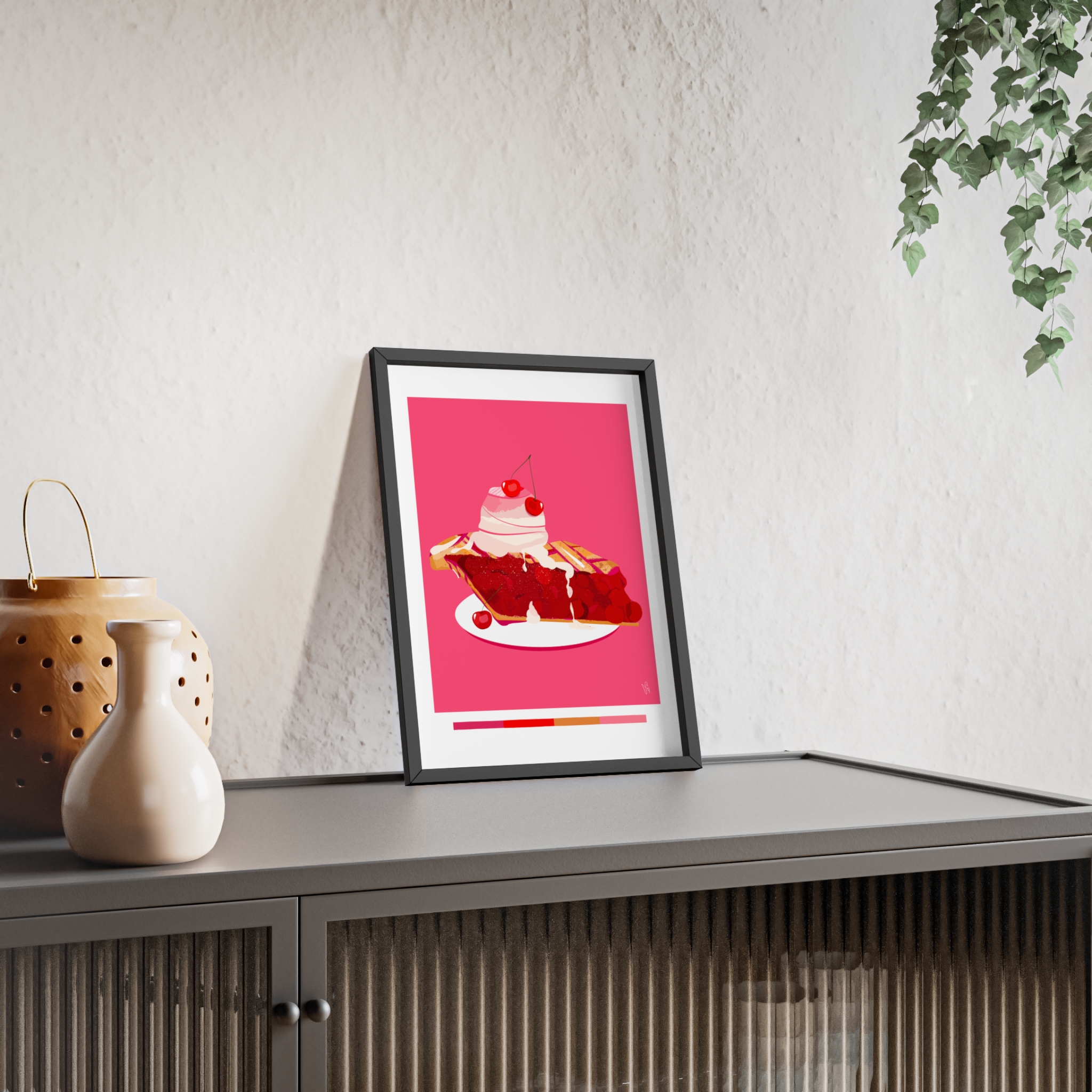 Cherry Pie Poster, Framed - Image 51