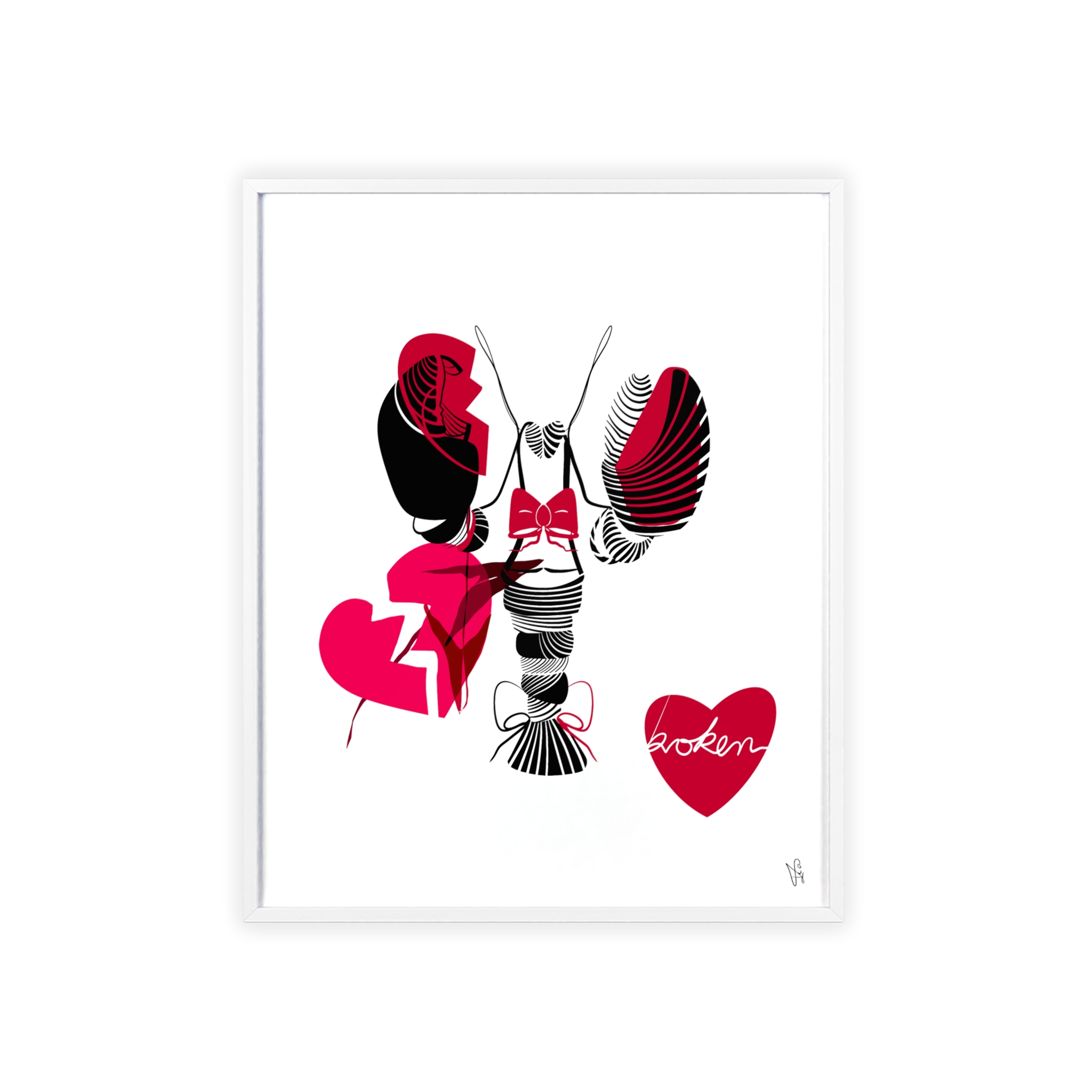 Heartbroken Poster, Framed - Image 9