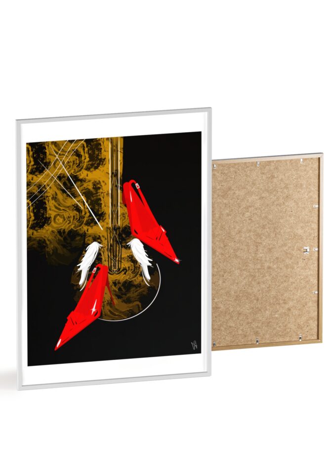 Birds Of A Feather Poster, Framed