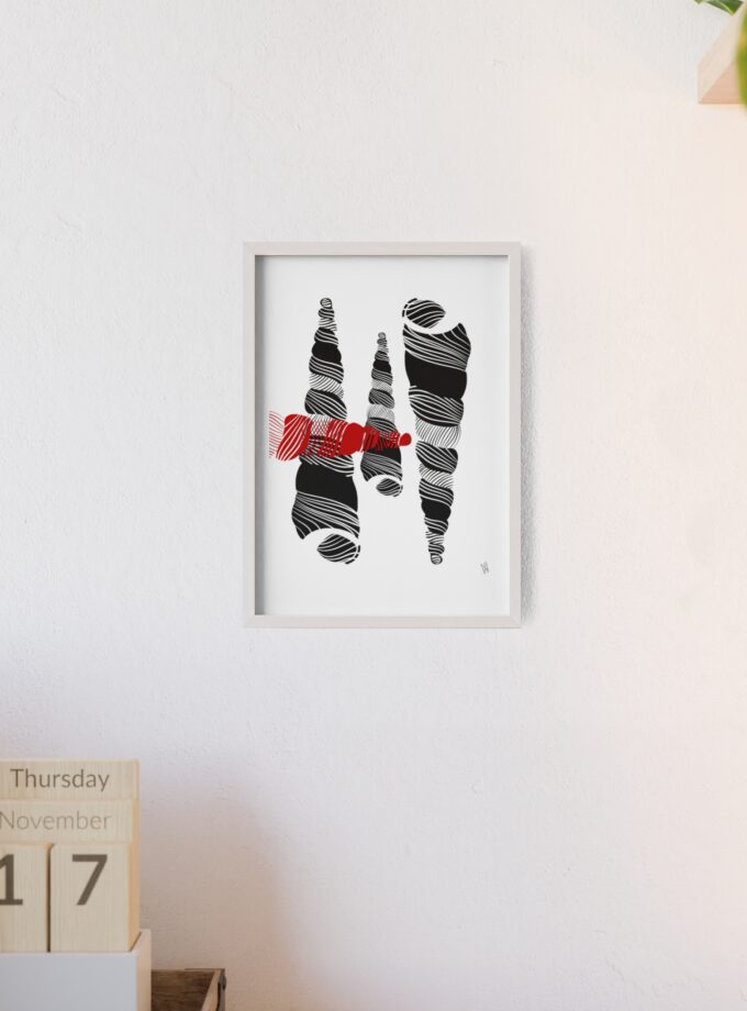 Clash Poster, Framed