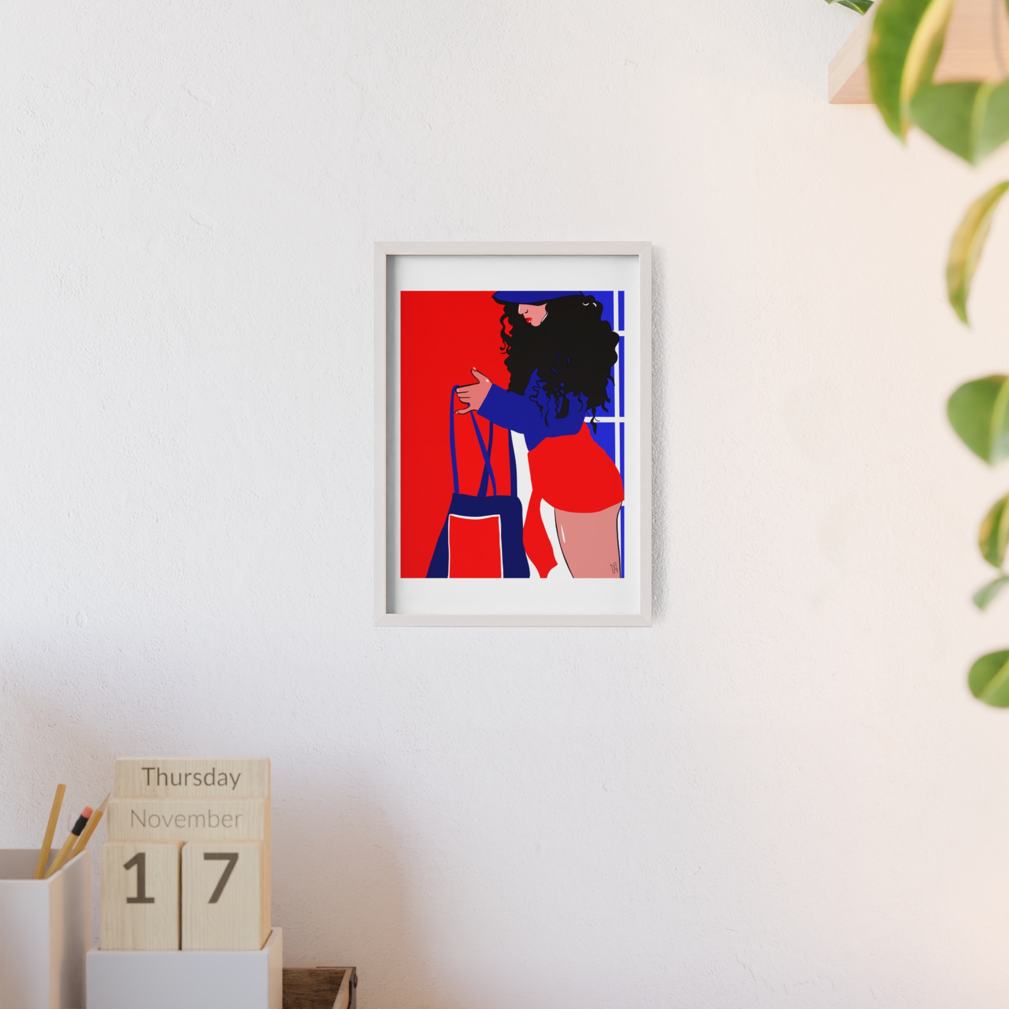 Beach Day Poster, Framed - Image 64