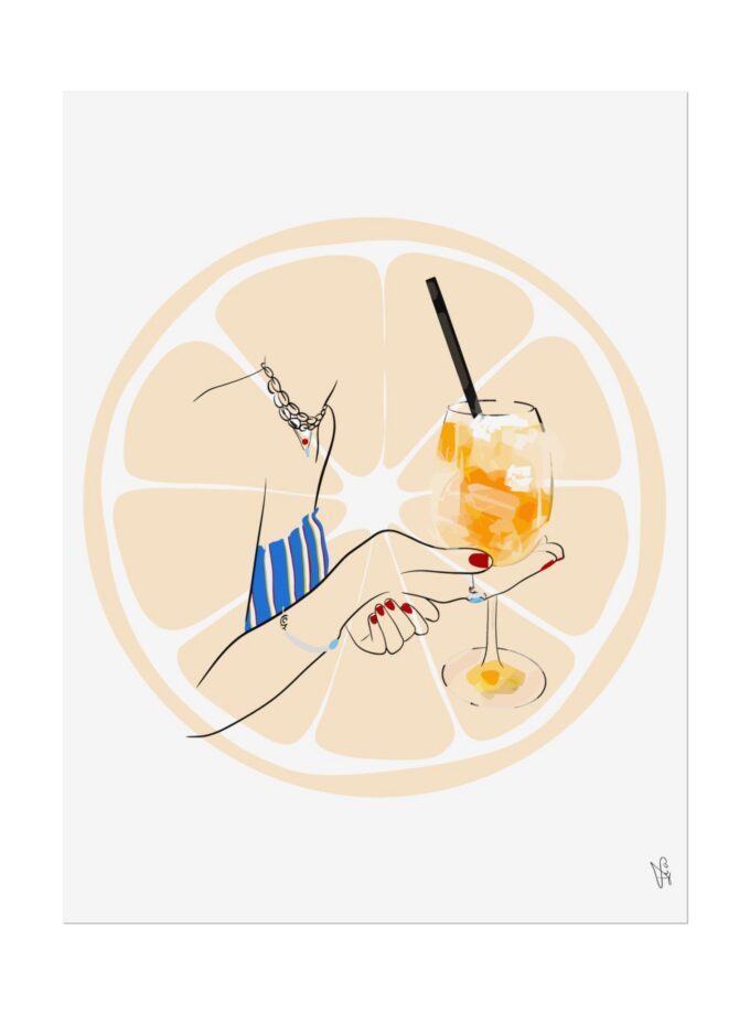 Mimosa in Dubrovnik Poster