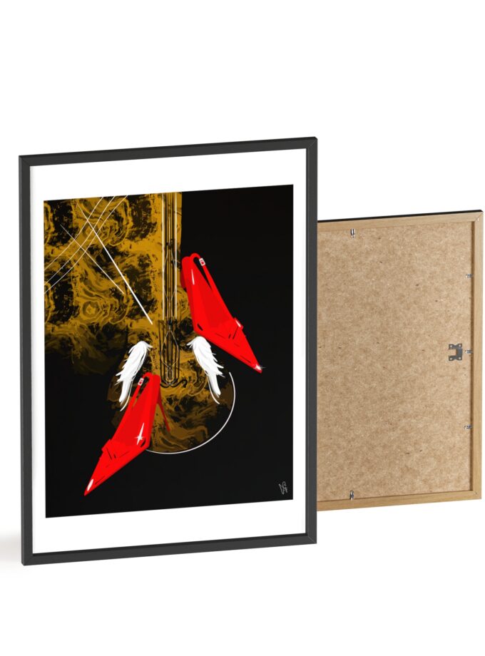 Birds Of A Feather Poster, Framed