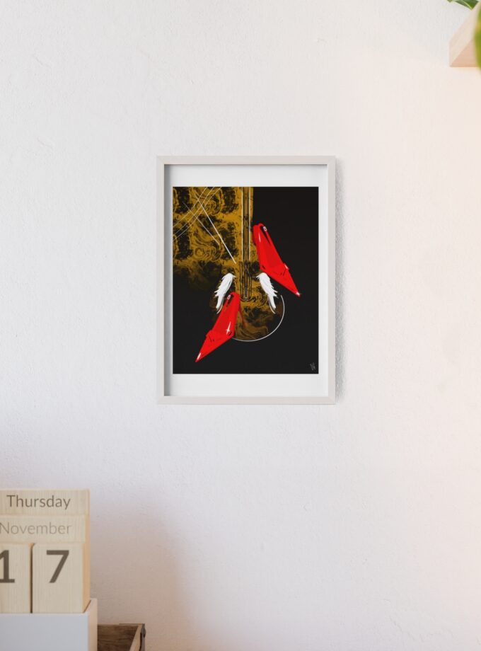 Birds Of A Feather Poster, Framed