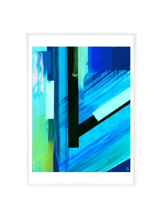 Future Poster, Framed