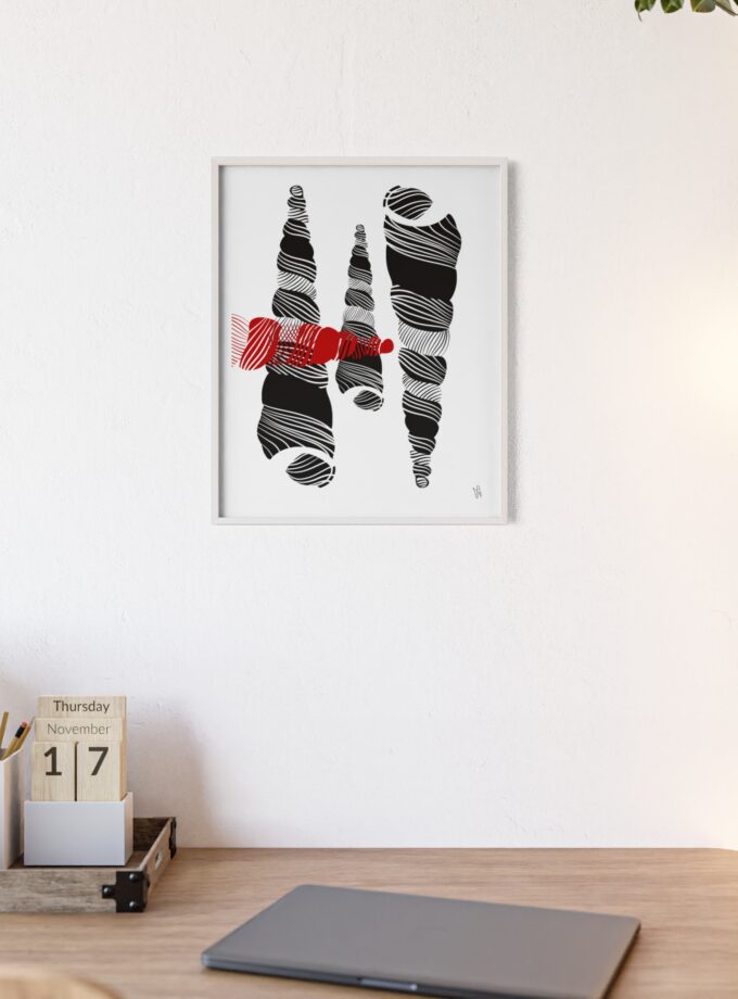 Clash Poster, Framed