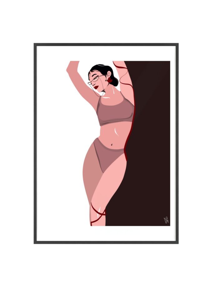 My Time Poster, Framed