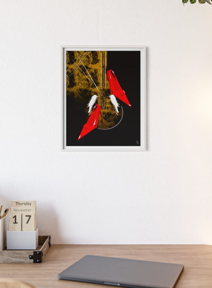 Birds Of A Feather Poster, Framed