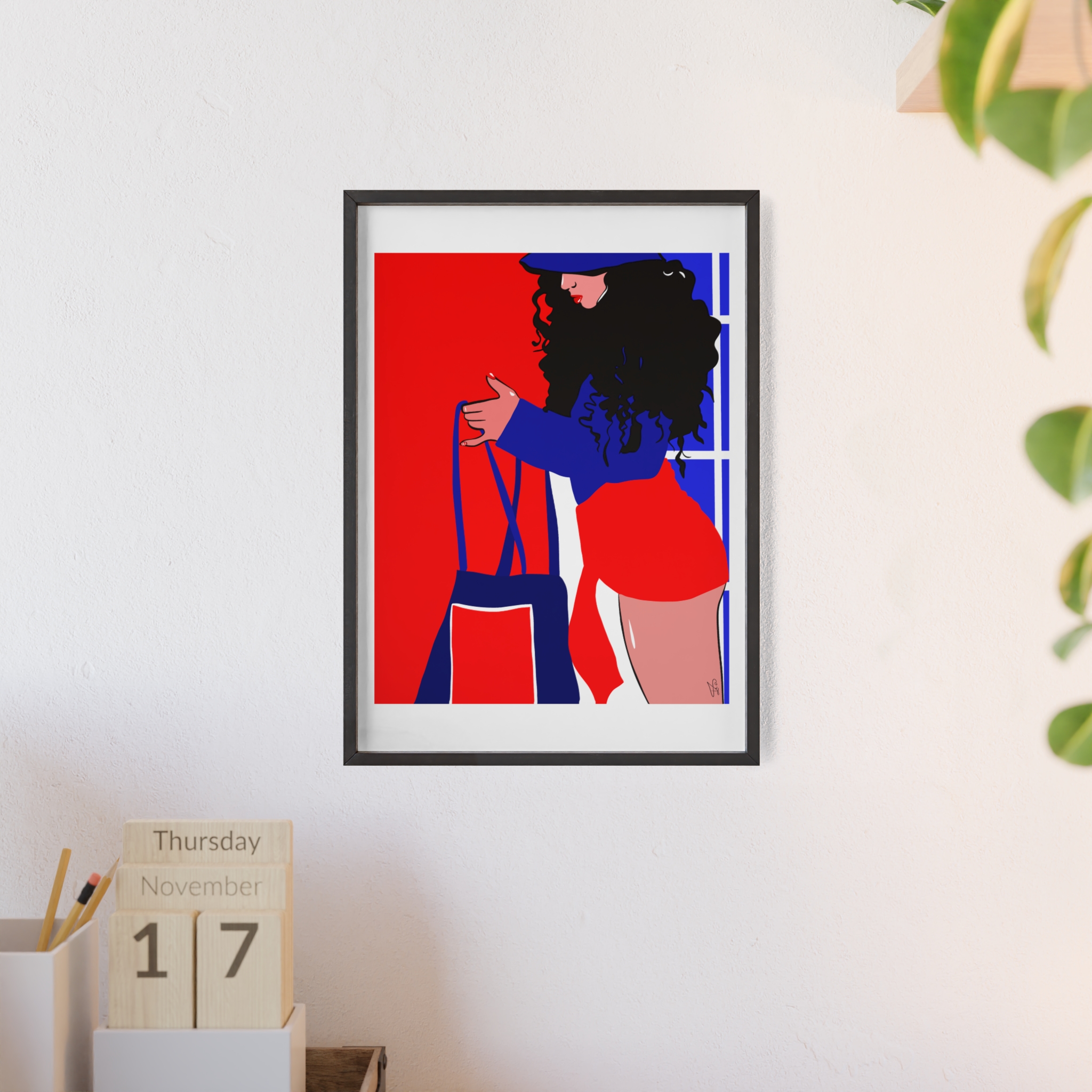 Beach Day Poster, Framed - Image 40