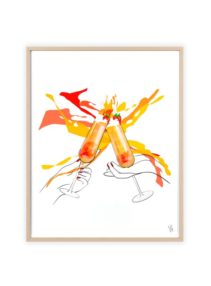 Good News Poster, Framed