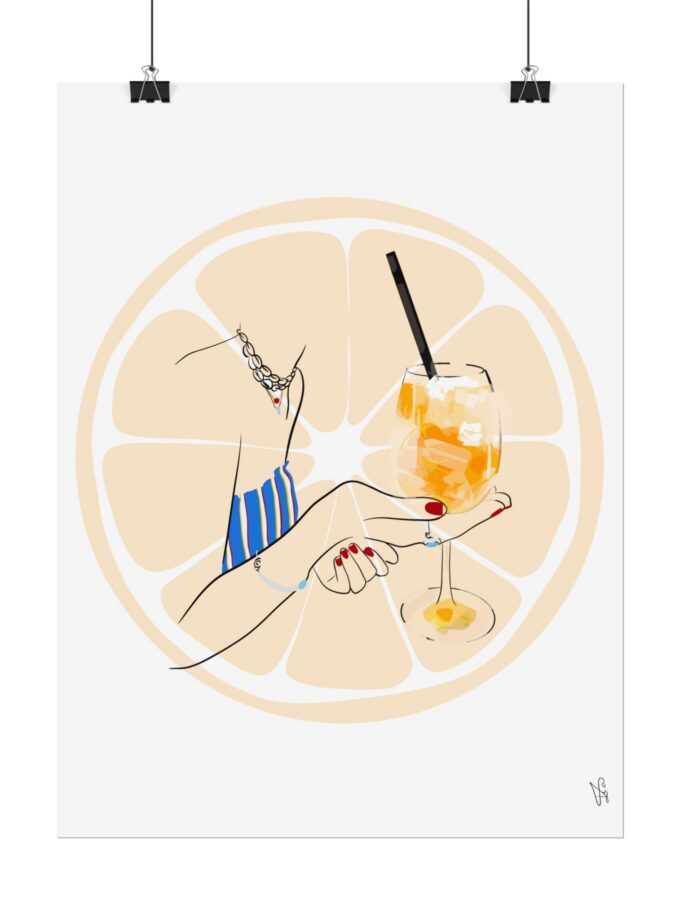 Mimosa in Dubrovnik Poster