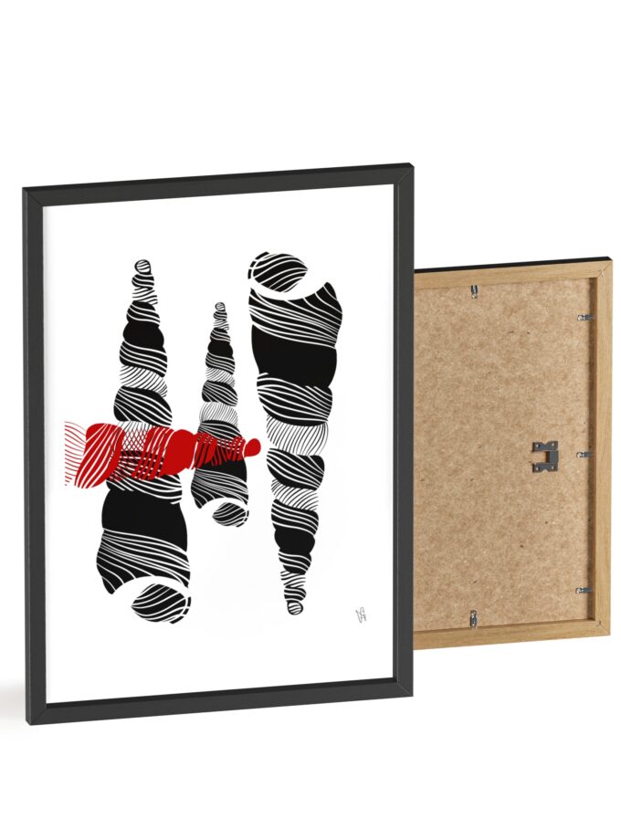 Clash Poster, Framed