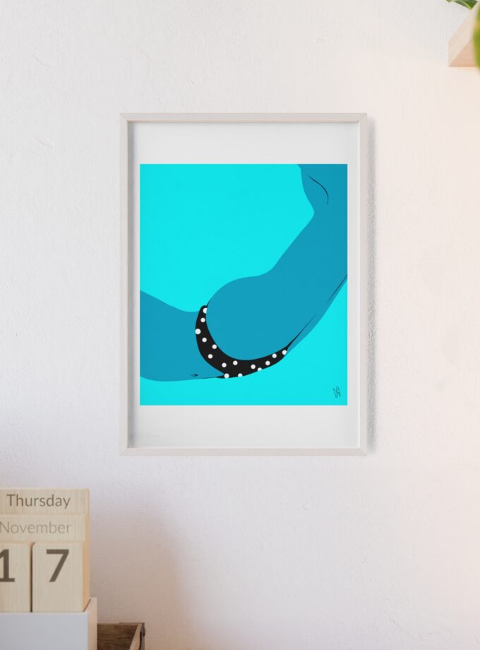 Dive In Poster, Framed