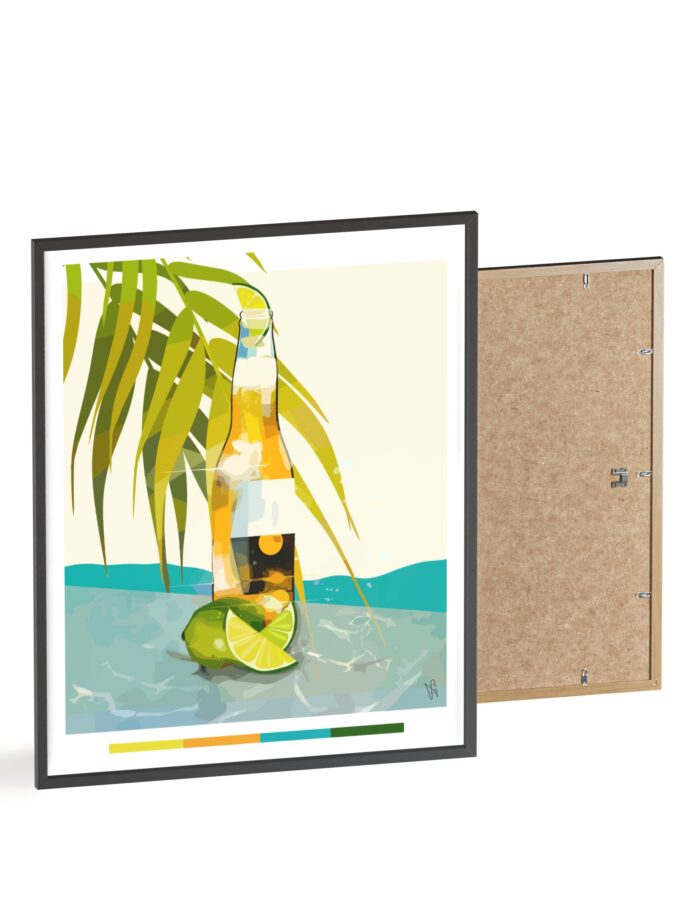 Beer In Kraljev Gaj Poster, Framed