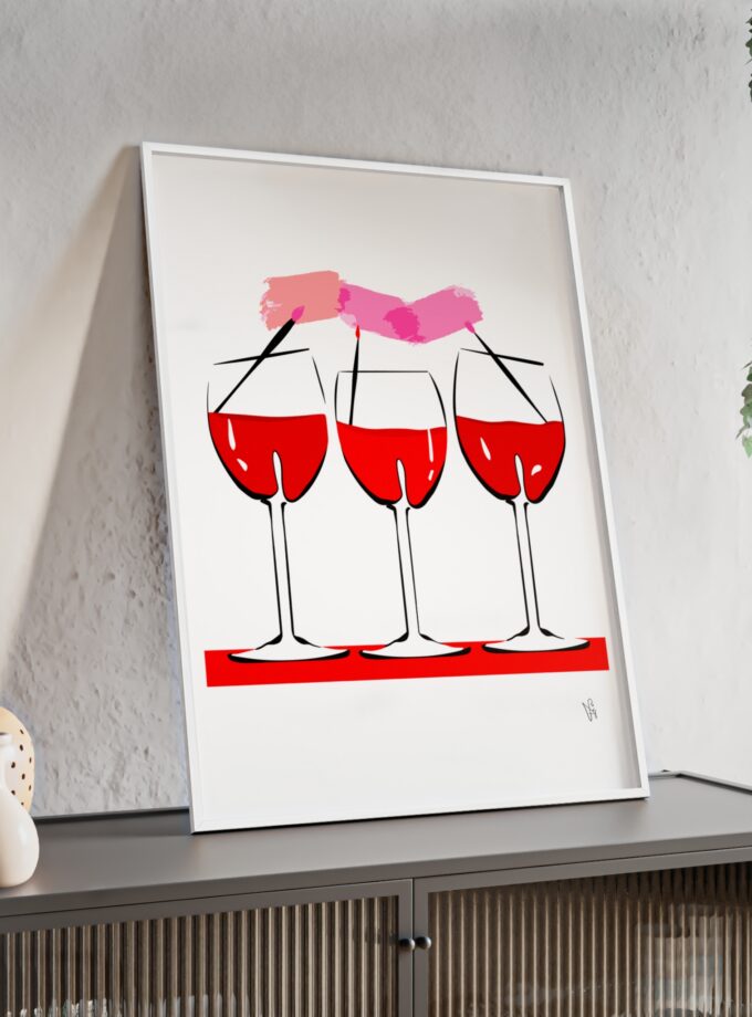 It's A Date Poster, Framed