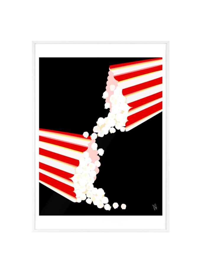 September Date Poster, Framed