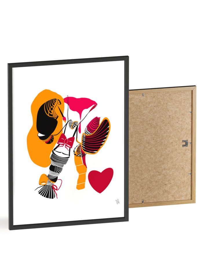 El Maestro Poster, Framed