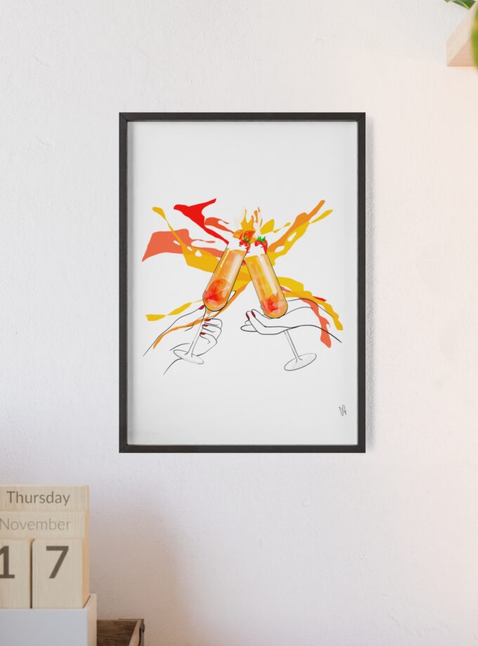 Good News Poster, Framed