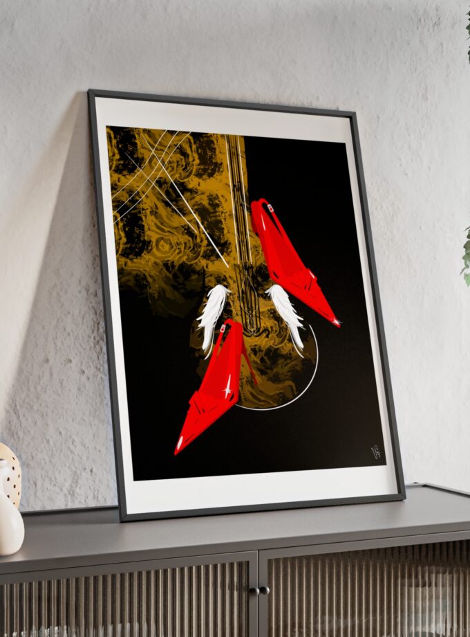 Birds Of A Feather Poster, Framed