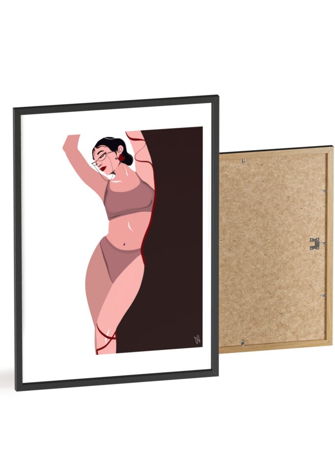 My Time Poster, Framed