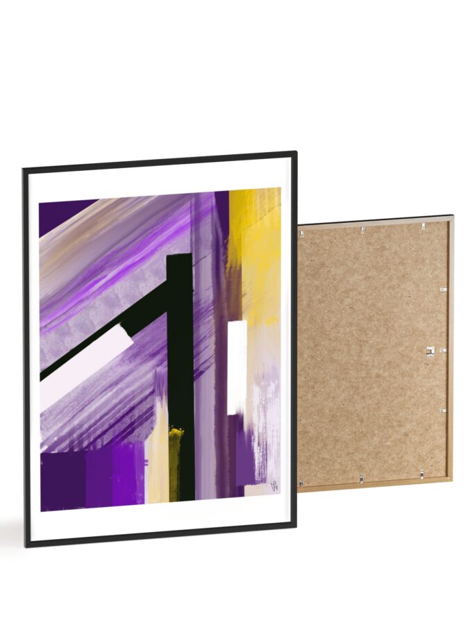 Lilac Poster, Framed