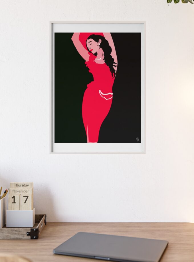 Goddess Poster, Framed