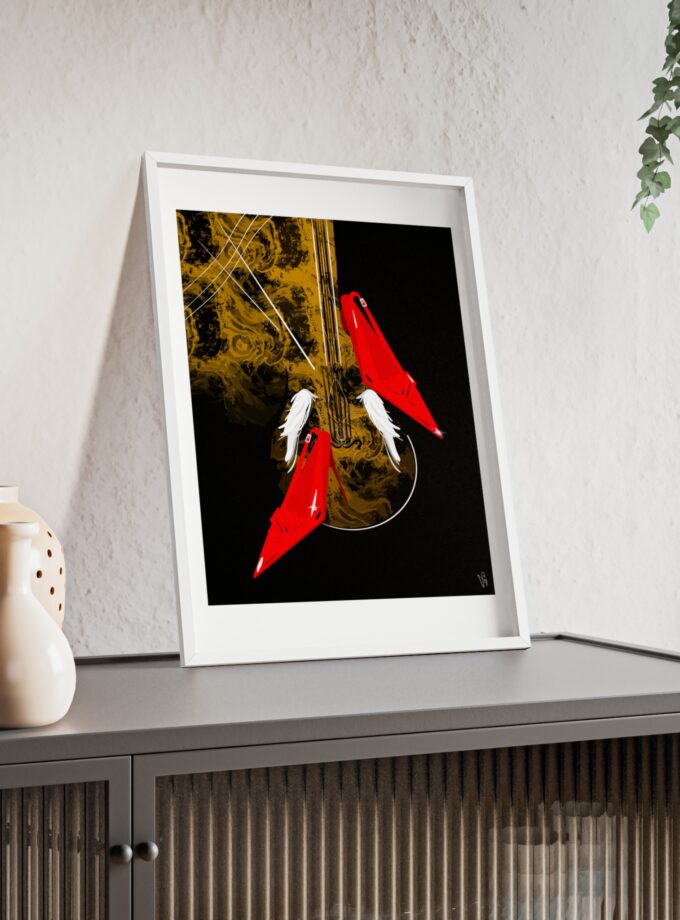 Birds Of A Feather Poster, Framed