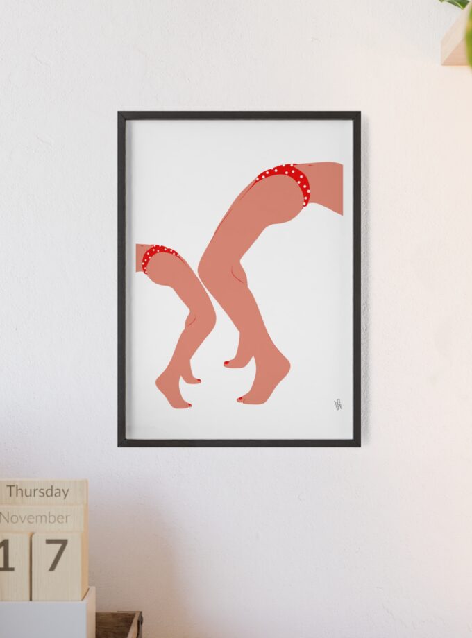 Sisters Poster, Framed