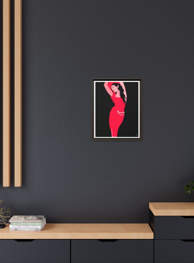 Goddess Canvas, Framed