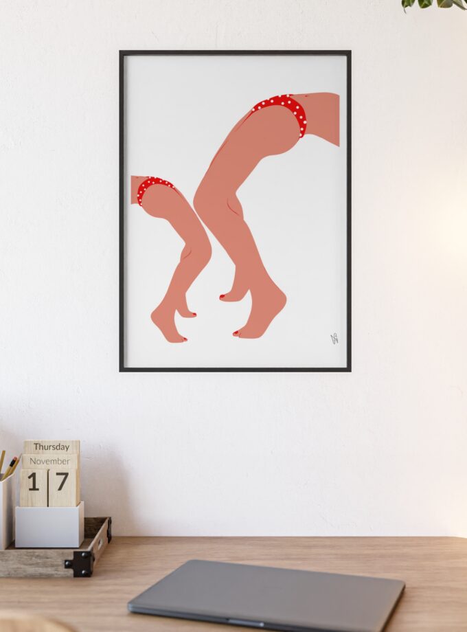 Sisters Poster, Framed