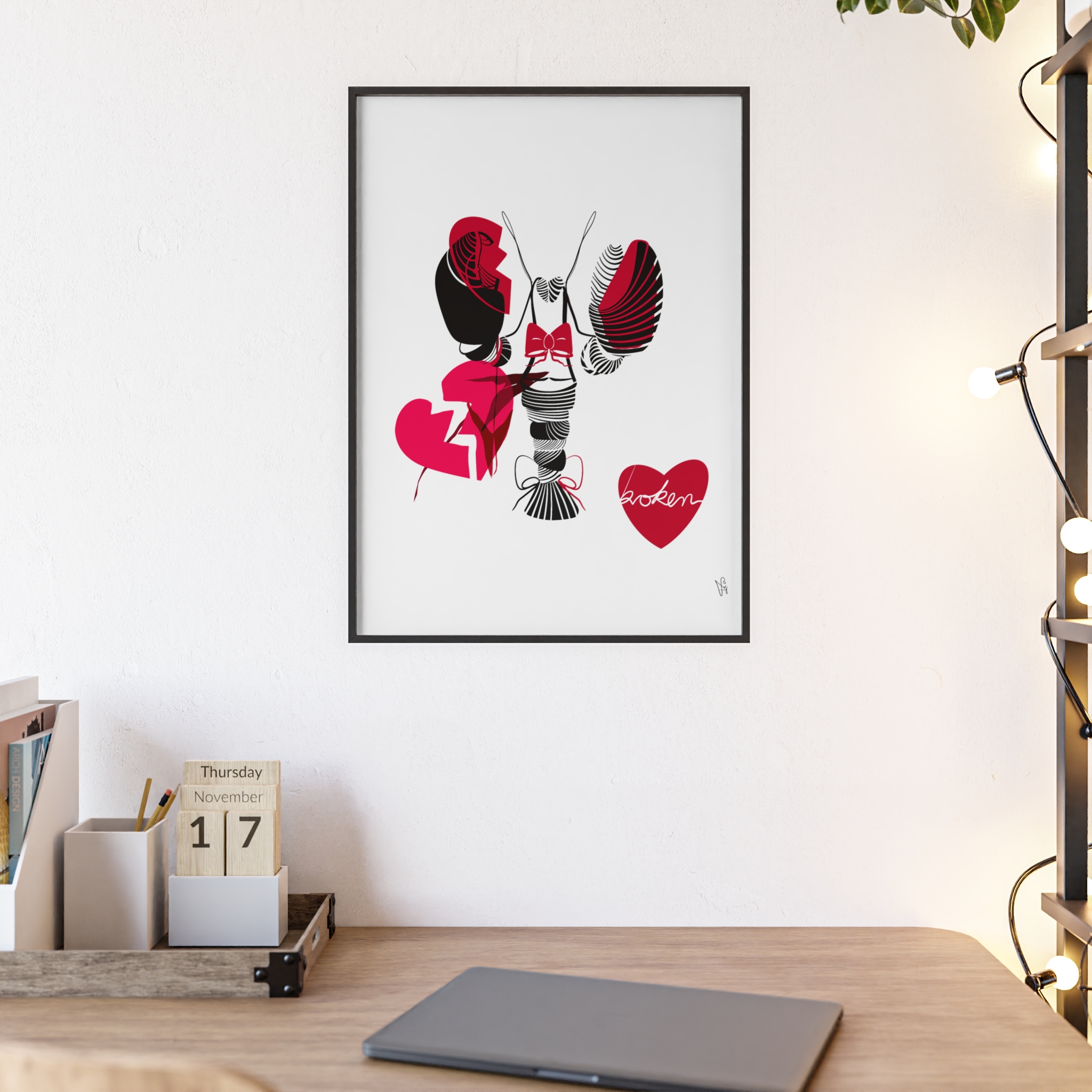 Heartbroken Poster, Framed - Image 20