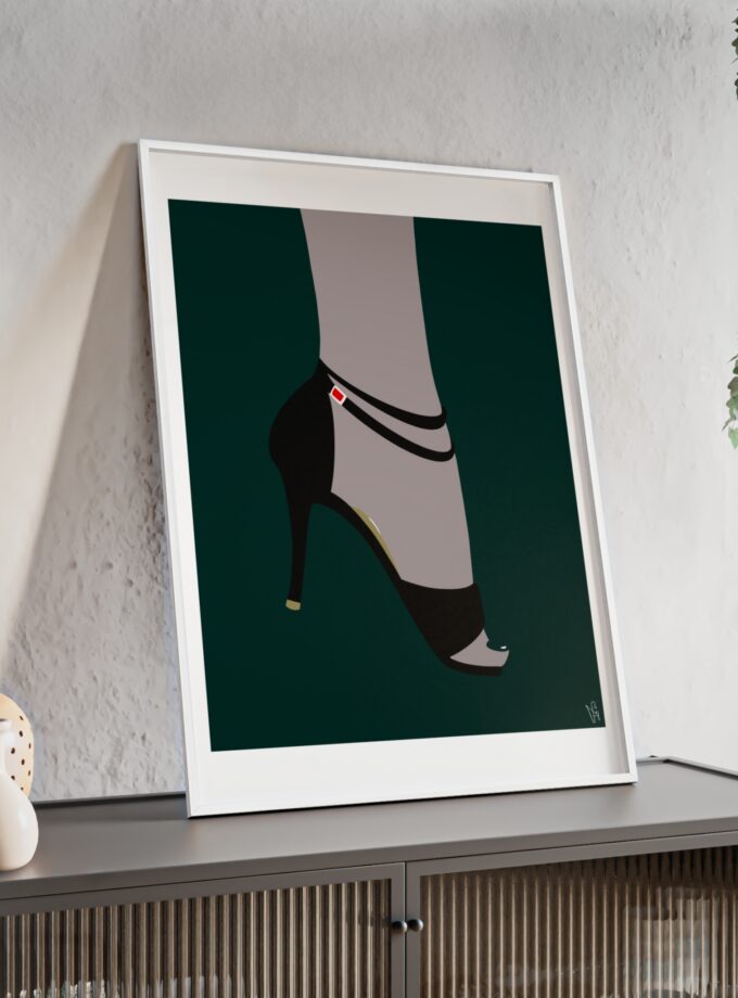 Emerald Poster, Framed