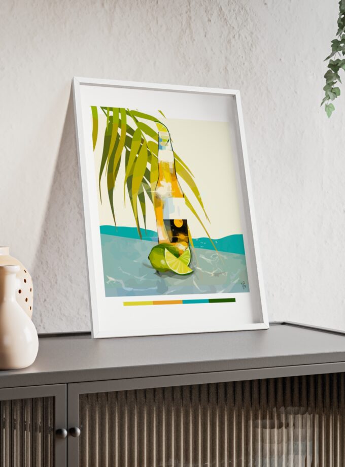 Beer In Kraljev Gaj Poster, Framed