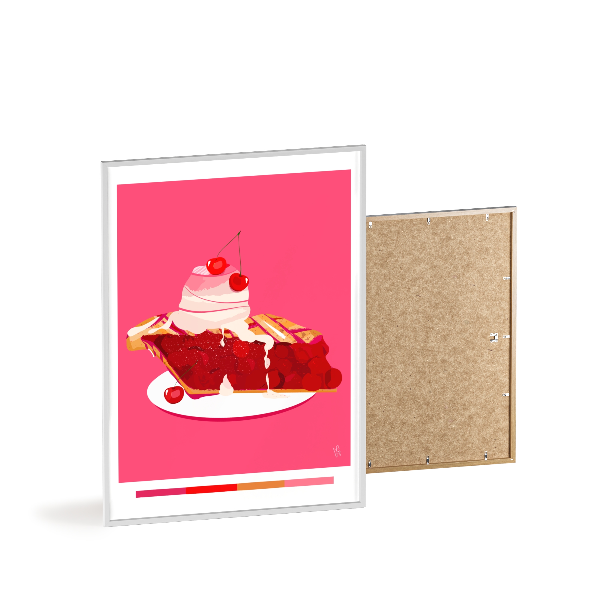 Cherry Pie Poster, Framed - Image 26