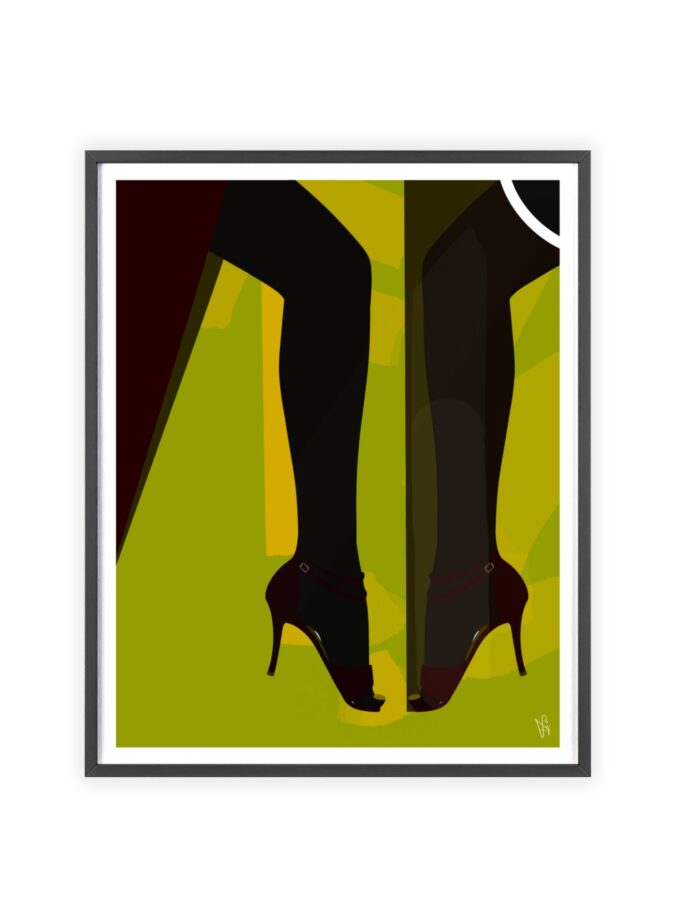 You Are My Mirror Poster, Framed