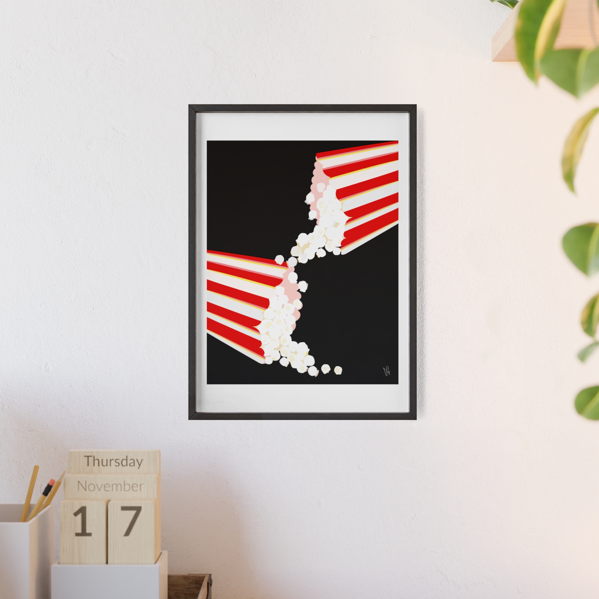 September Date Poster, Framed - Image 40