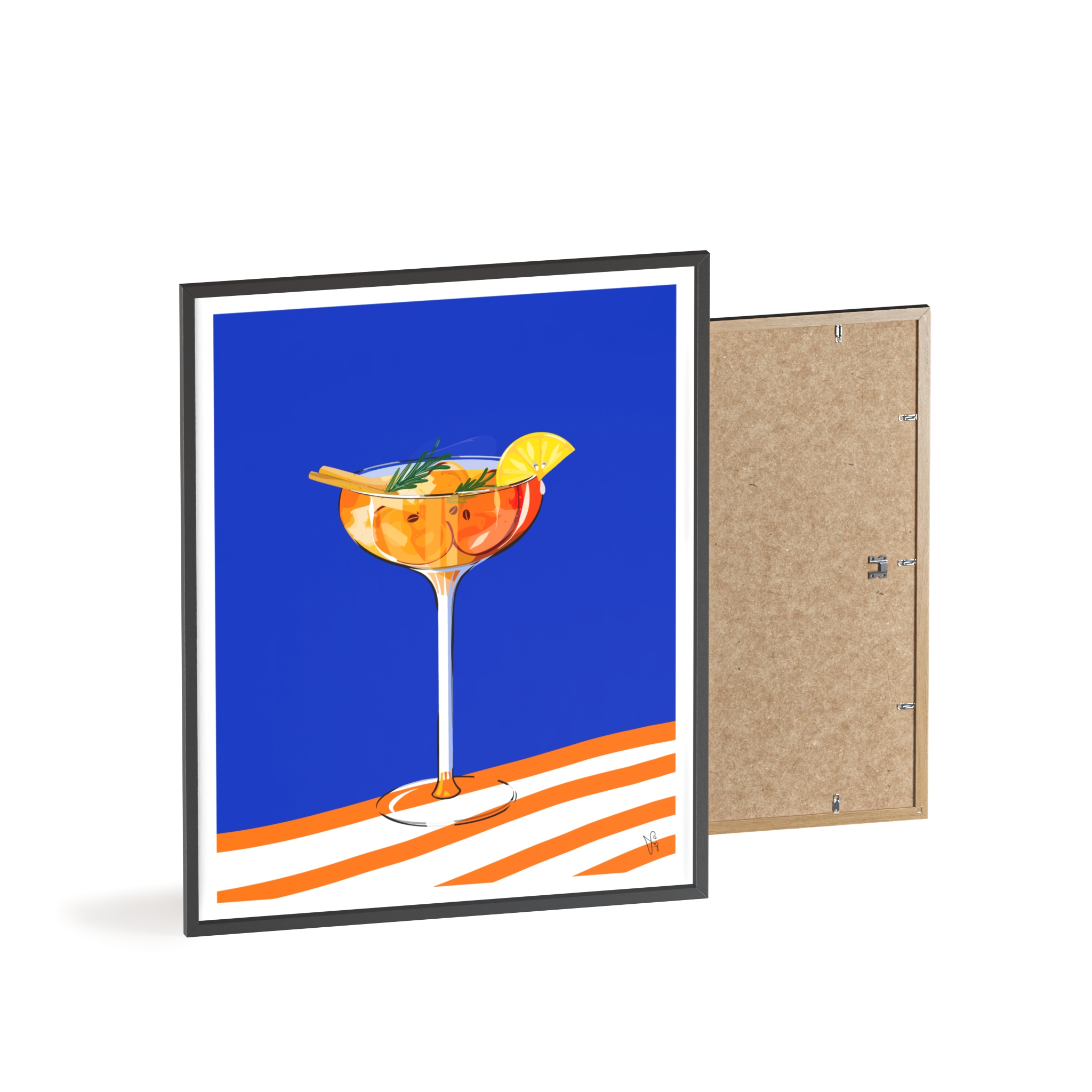 Apple Cider Poster, Framed - Image 2