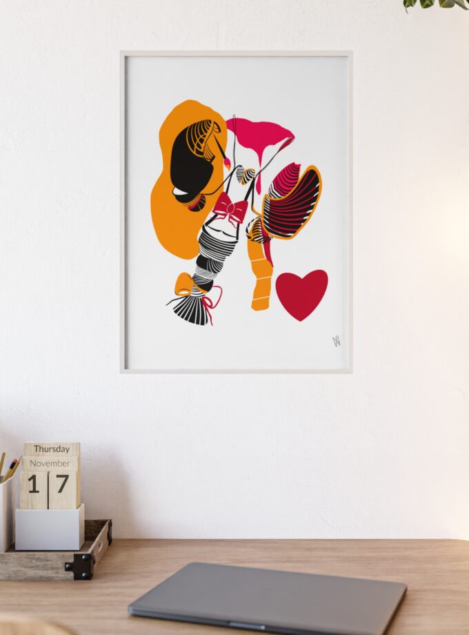 El Maestro Poster, Framed