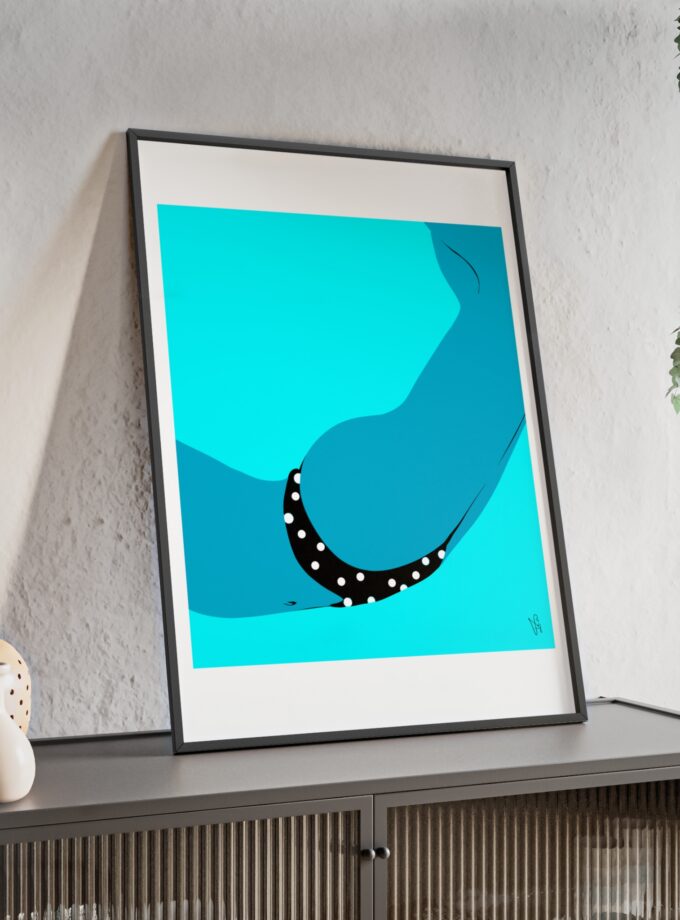Dive In Poster, Framed
