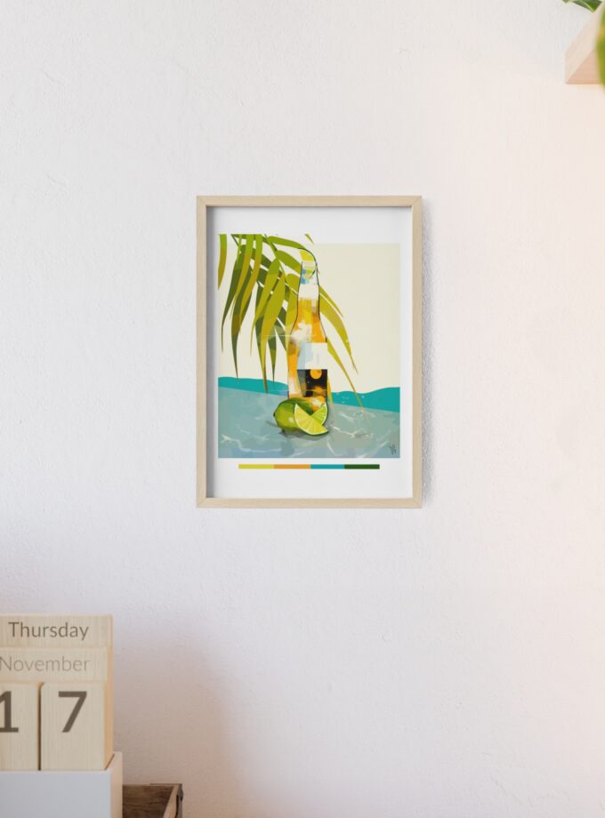 Beer In Kraljev Gaj Poster, Framed