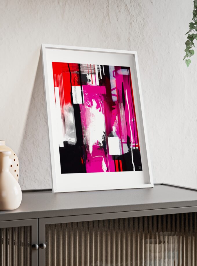 End Of Grieving Poster, Framed