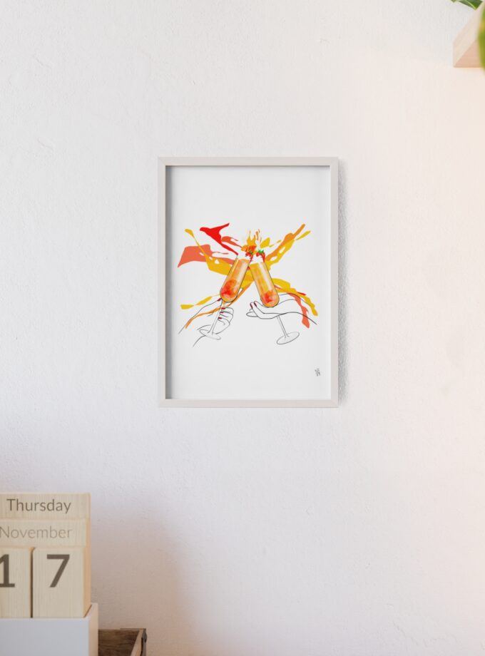 Good News Poster, Framed