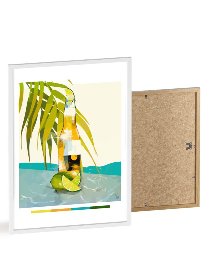 Beer In Kraljev Gaj Poster, Framed