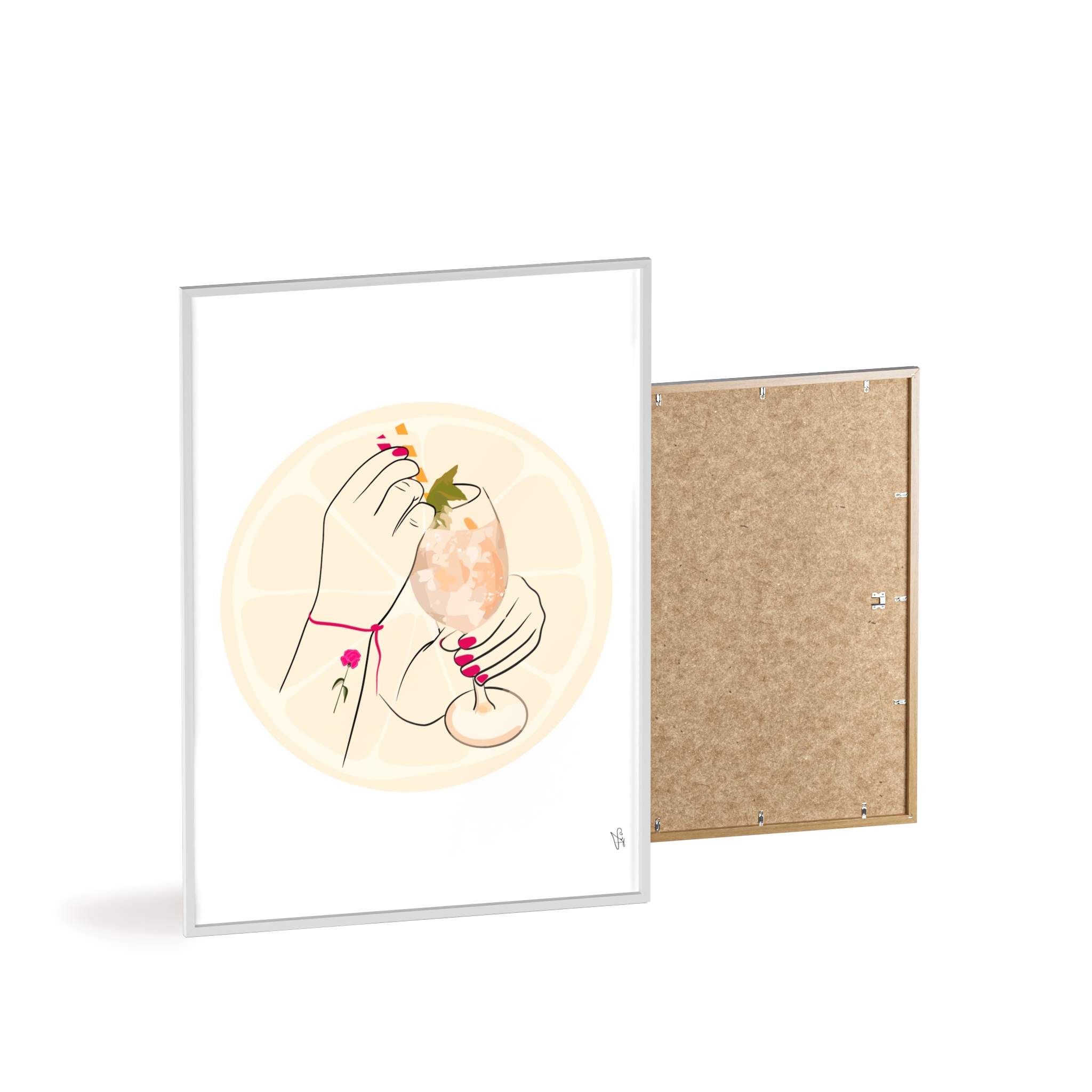 A Toast To Friendship Poster, Framed - Image 46